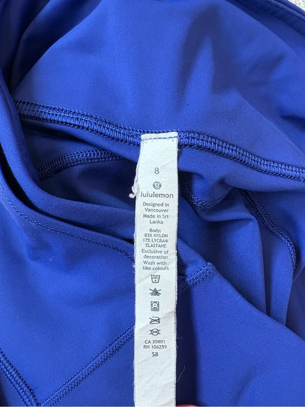 Lululemon align high rise 25โ legging, size 8, Deep Sea Blue ๐ - Picture 3 of 7